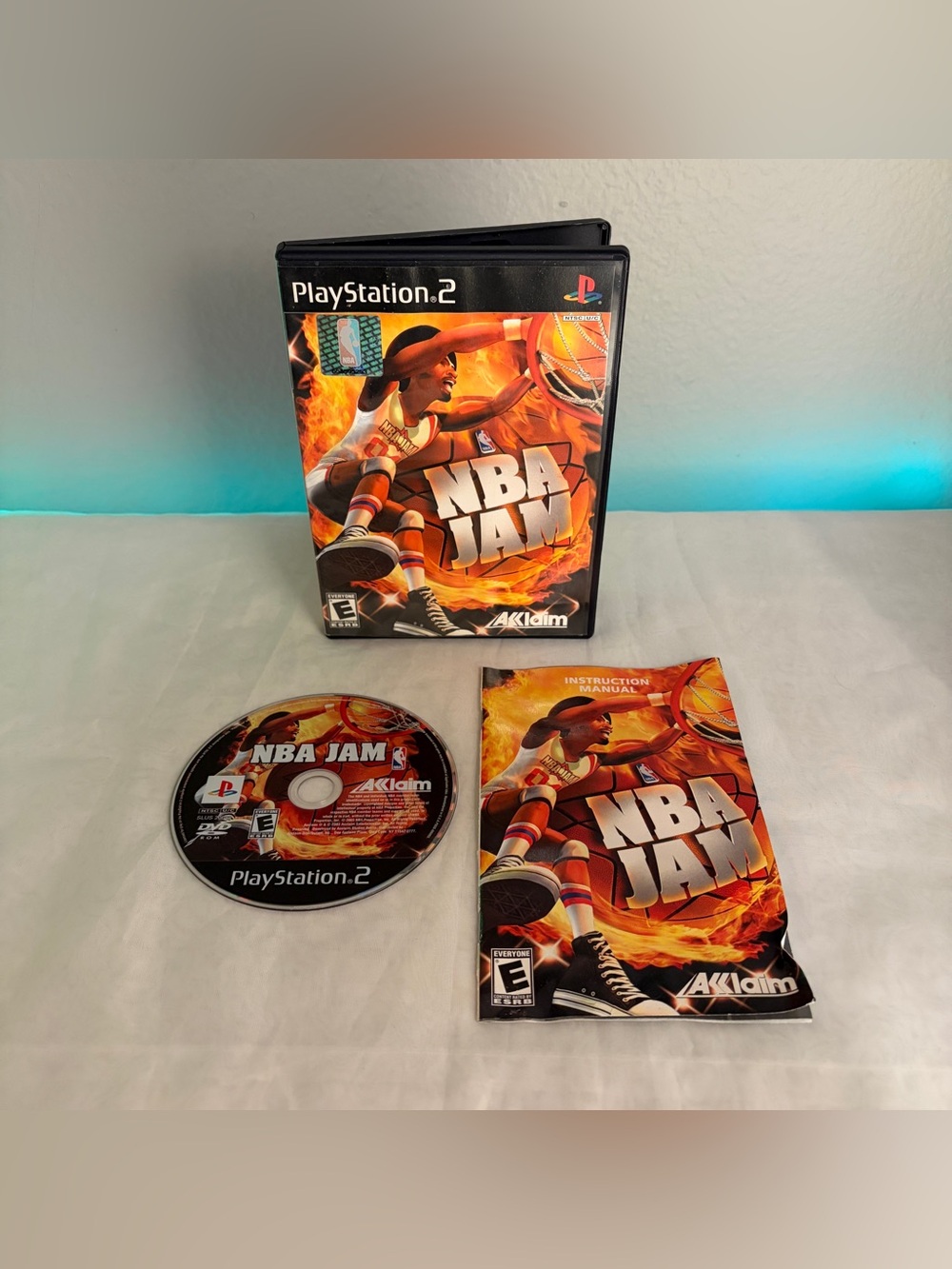 NBA Jam (Sony PlayStation 2, PS2, 2003) CIB Complete W/ Reg Card Tested Working